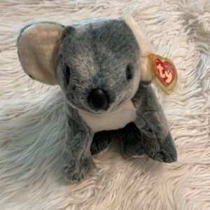 TY Koala very soft and 10” gray and white with tag see all photos